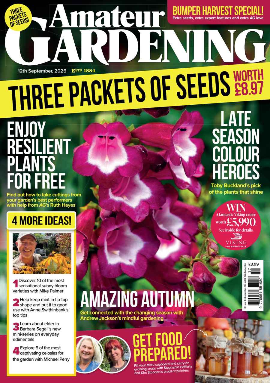 Amateur Gardening issue 12th September 2026