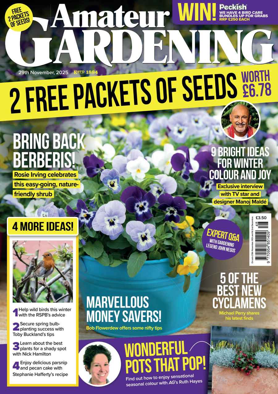 Amateur Gardening issue 29-Nov-25