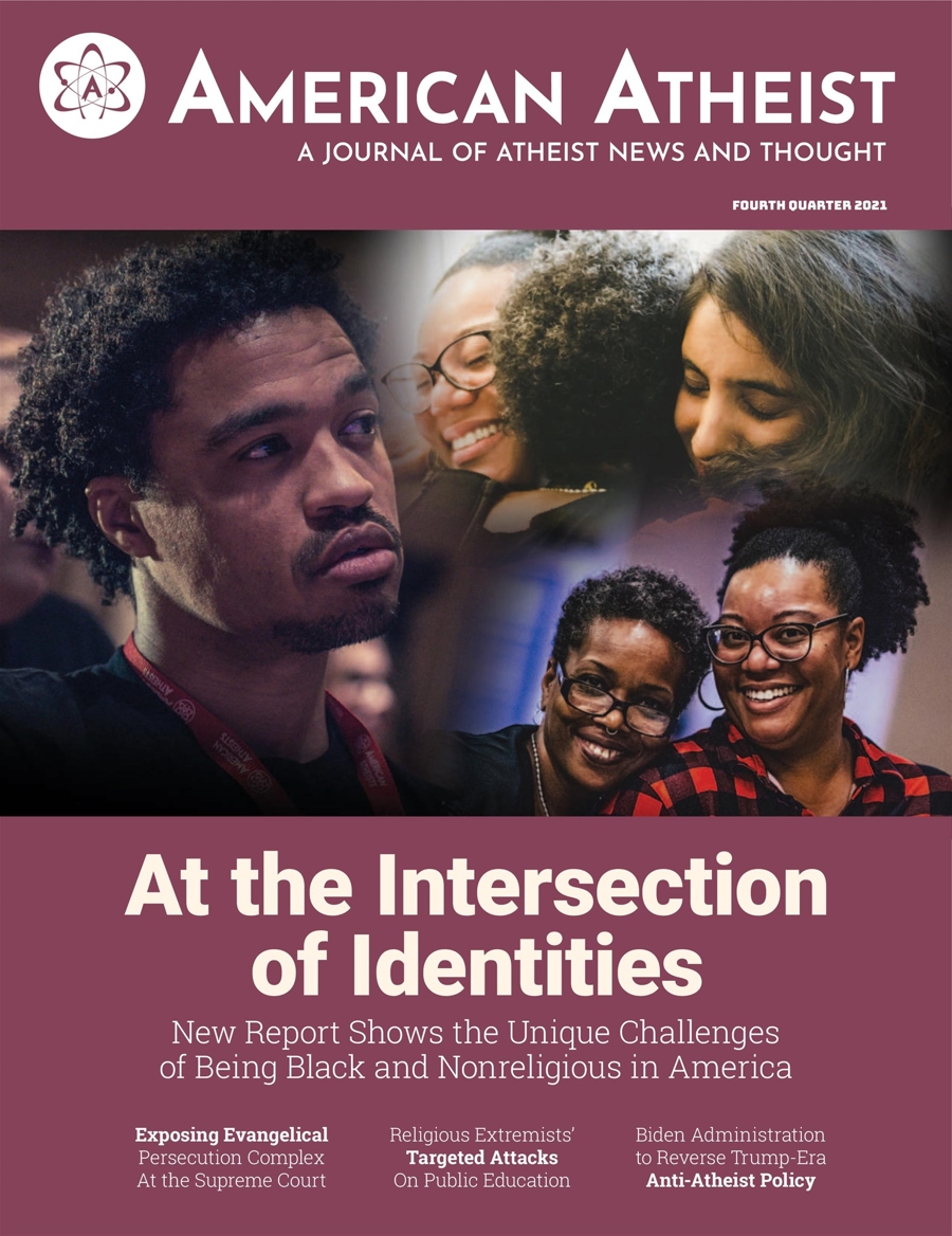 American Atheist issue Fourth Quarter 2021