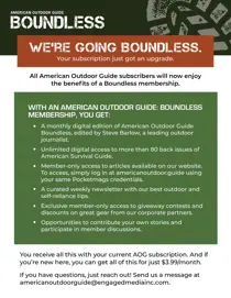 American Outdoor Guide: Boundless AOG Boundless Explainer Sheet 2022