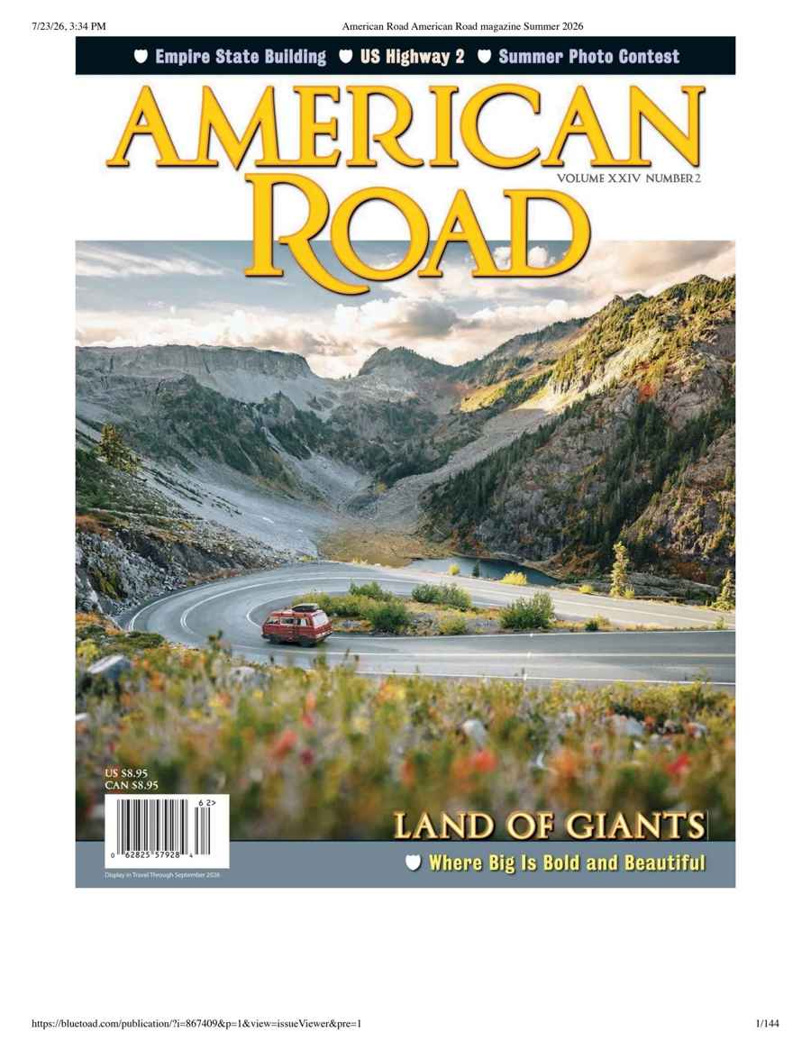 American Road issue Summer 2026