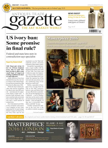 Antiques Trade Gazette Preview