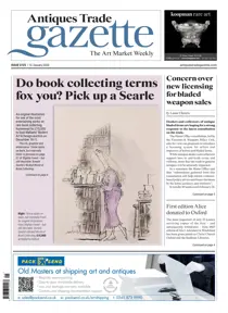Antiques Trade Gazette 
                issue 2725