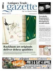 Antiques Trade Gazette 
                issue 2736