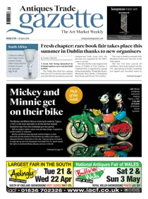 Antiques Trade Gazette 
                issue 2739