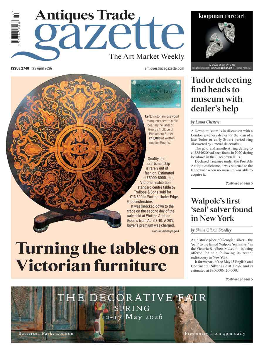 ANTIQUE TRADES GAZETTE