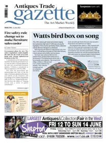 Antiques Trade Gazette 
                issue 2746