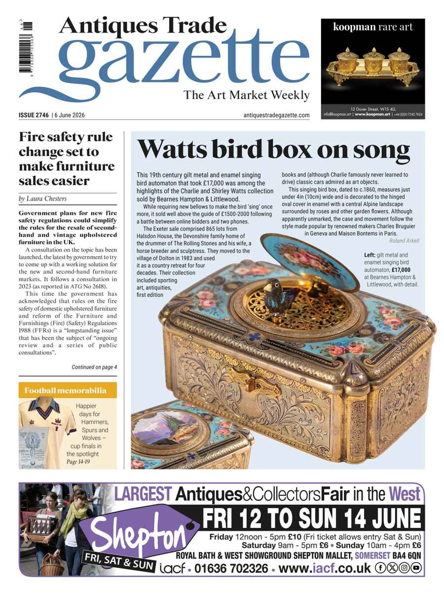 ANTIQUE TRADES GAZETTE