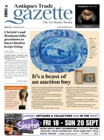 Antiques Trade Gazette 
                issue 2759