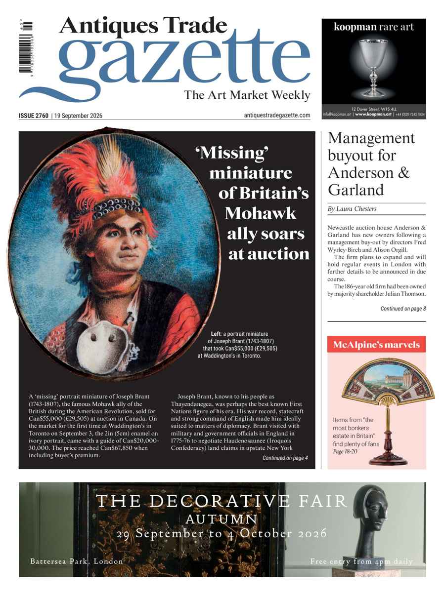 Antiques Trade Gazette issue 2760