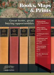 Antiques Trade Gazette Books Maps & Prints Supplement 2020