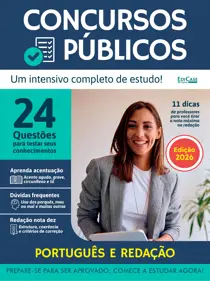 Apostilas Concursos Públicos 
                issue Edição 01 - 2026 - Português e Redação