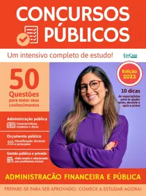 Apostilas Concursos Públicos Edição 03 - Administração Financeira e Pública