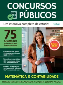 Apostilas Concursos Públicos issue Edição 04 - 2026 - Matemática e Contabilidade