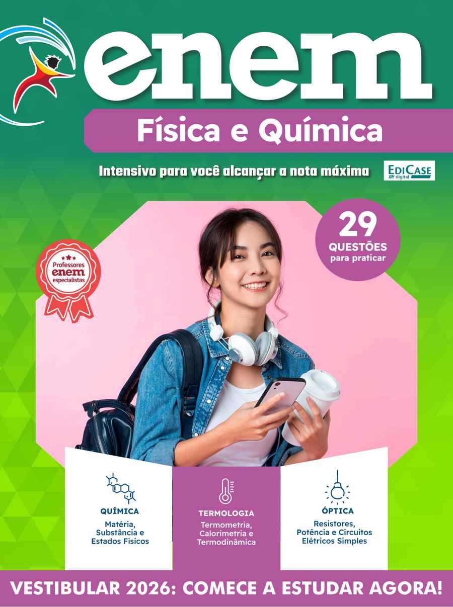 Apostilas ENEM issue Edição 4 - 2026 - Física e Química