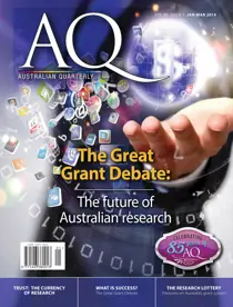 AQ: Australian Quarterly 85.1 
                issue AQ: Australian Quarterly 85.1