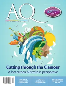 AQ: Australian Quarterly 85.2 
                issue AQ: Australian Quarterly 85.2