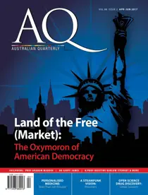AQ: Australian Quarterly 88.2 
                issue AQ: Australian Quarterly 88.2