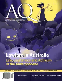 AQ: Australian Quarterly 88.4 
                issue AQ: Australian Quarterly 88.4