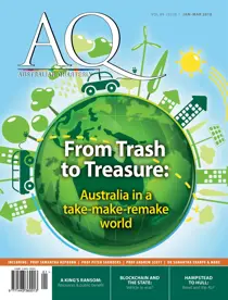 AQ: Australian Quarterly 89.1 
                issue AQ: Australian Quarterly 89.1