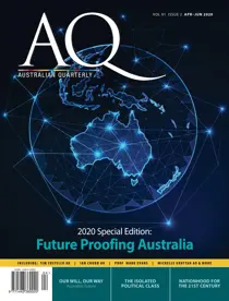 AQ: Australian Quarterly 91.2 
                issue AQ: Australian Quarterly 91.2