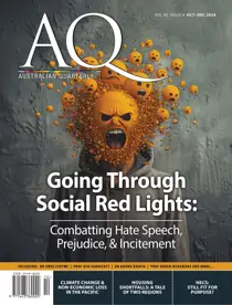 AQ: Australian Quarterly 
                issue AQ: Australian Quarterly 95.4