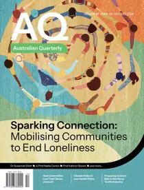 AQ: Australian Quarterly 97.4 
                issue AQ: Australian Quarterly 97.4