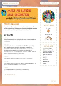 aladdin sane decorations 
                issue aladdin sane decorations