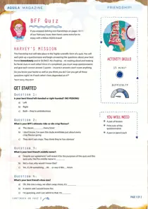  BFF quiz 
                issue  BFF quiz