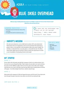  Blue Skies Overhead 0 
                issue  Blue Skies Overhead 0