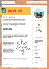 Build a Brilliant Bubble Blower 
                issue Build a Brilliant Bubble Blower