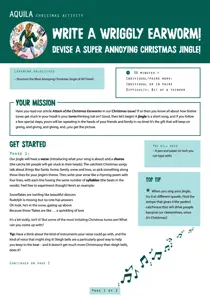 Christmas Jingle 
                issue Christmas Jingle