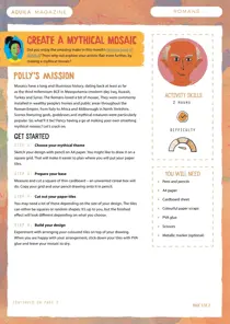 Aquila Create a mythical mosaic