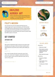  Create amazing aurora art 
                issue  Create amazing aurora art