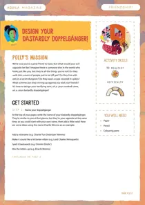  Design your dastardly doppelganger 
                issue  Design your dastardly doppelganger