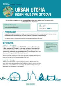 Design your own cityscape 
                issue Design your own cityscape
