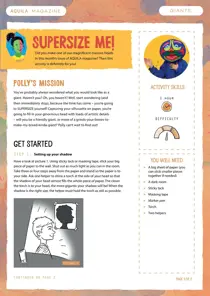  Draw a giant self portrait aquila magazine giants activity 
                issue  Draw a giant self portrait aquila magazine giants activity