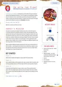 Aquila Experimenting with viscosity