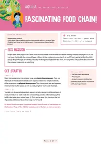  Food chain 
                issue  Food chain