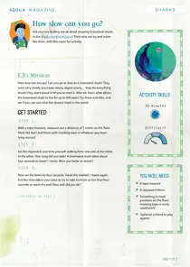 Go slow greenland shark aquila childrens magazine 
                issue Go slow greenland shark aquila childrens magazine