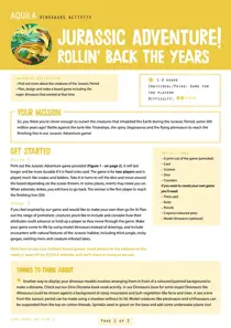 Jurassic Adventure 
                issue Jurassic Adventure