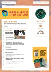 Aquila  Make A NoSew Spider Costume