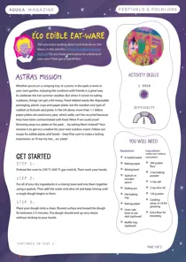 Make edible plates cups aquila magazine 
                issue Make edible plates cups aquila magazine