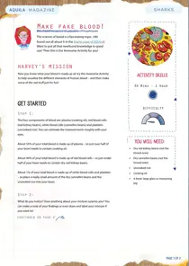 make fake blood aquila childrens magazine 
                issue make fake blood aquila childrens magazine