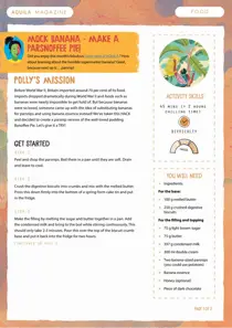 Aquila Mock Banana – Make a Parsnoffee Pie!