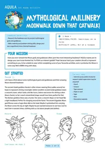 Moon Millinery 
                issue Moon Millinery