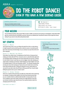  Robot Dance 
                issue  Robot Dance