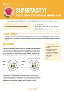  Supertasting Activity  
                issue  Supertasting Activity 