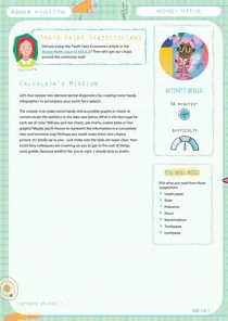 Tooth Fairy AQUILA Magazine Awesome Activities 
                issue Tooth Fairy AQUILA Magazine Awesome Activities