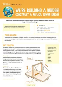 We're building a bridge 
                issue We're building a bridge
